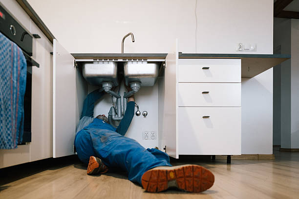 Professional Plumbing technician working in Richburg, NY